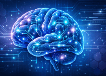 Image of the brain having connection with different regions of the brain.